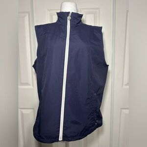 Lauren Ralph Lauren Vest Blue Nylon Performance Sport
Mesh Lined Size XL